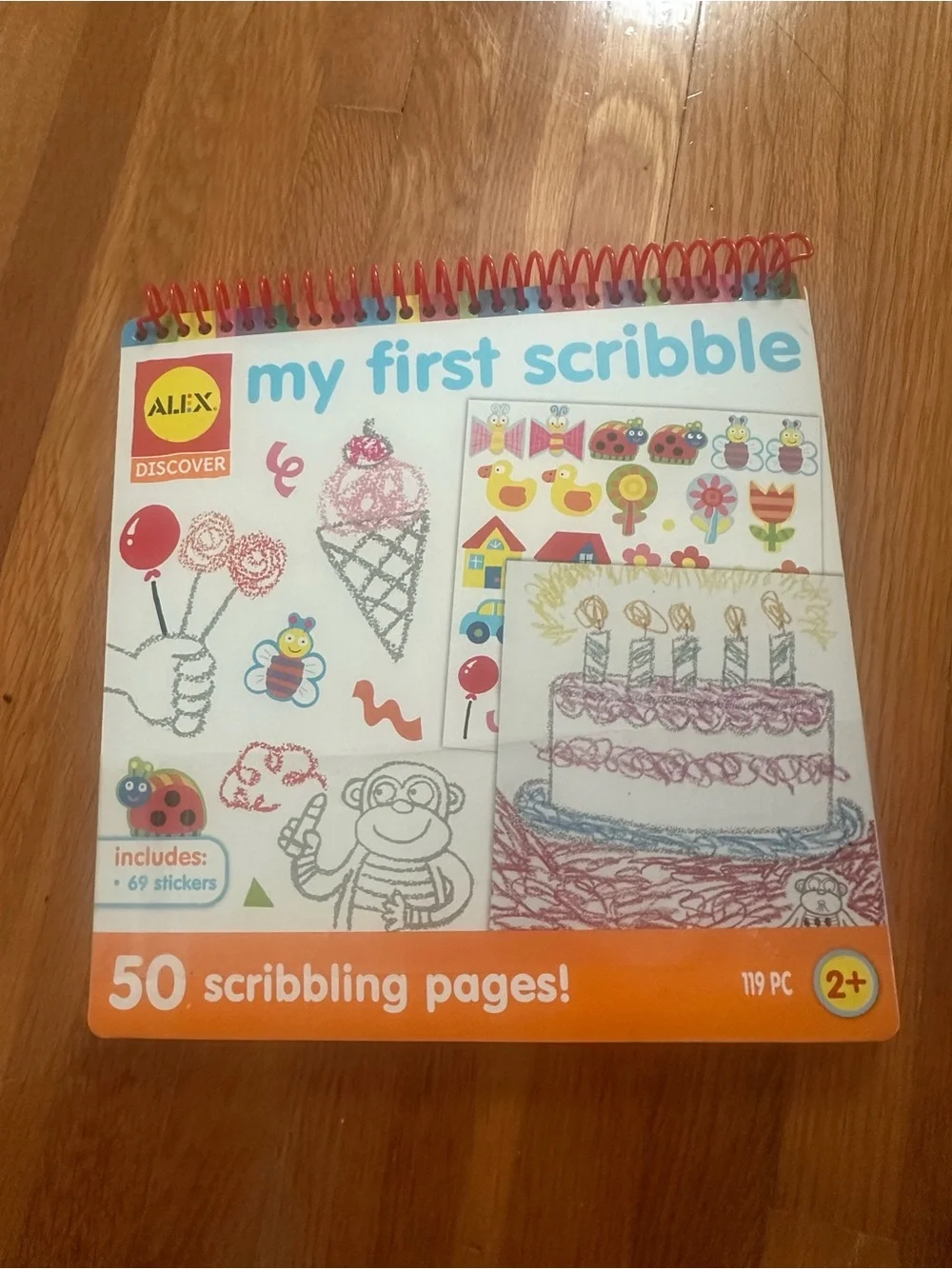 My First Scribble - Colorful Kids Scribbling Book & other activity books